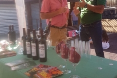 Presentacion de la bodega La Tijera en el Mercado del Agricultor de Tegueste por AVITE